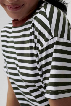 Boxy Stripe Top