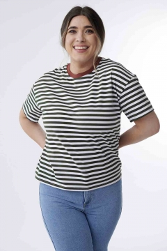 Boxy Stripe Top