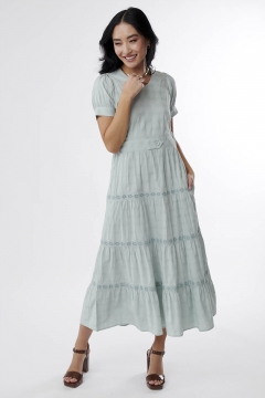 Dress Trim with Tiers