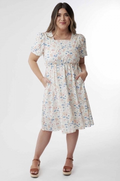 Dress Square Neck Baby Doll