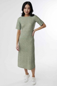 Dress Darted Skirt Midi