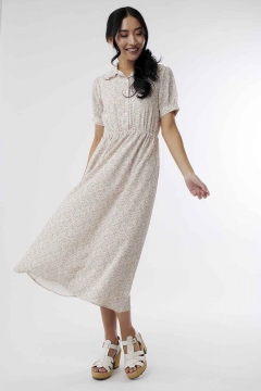 Dress Peter Pan Collar Button Down