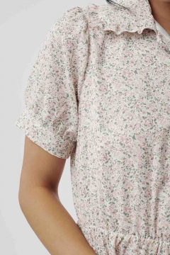 Dress Peter Pan Collar Button Down