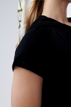 Dress Knit Solid Hood with Pocket