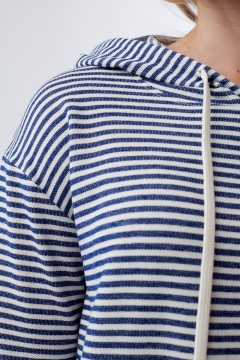 Top Striped with Hood