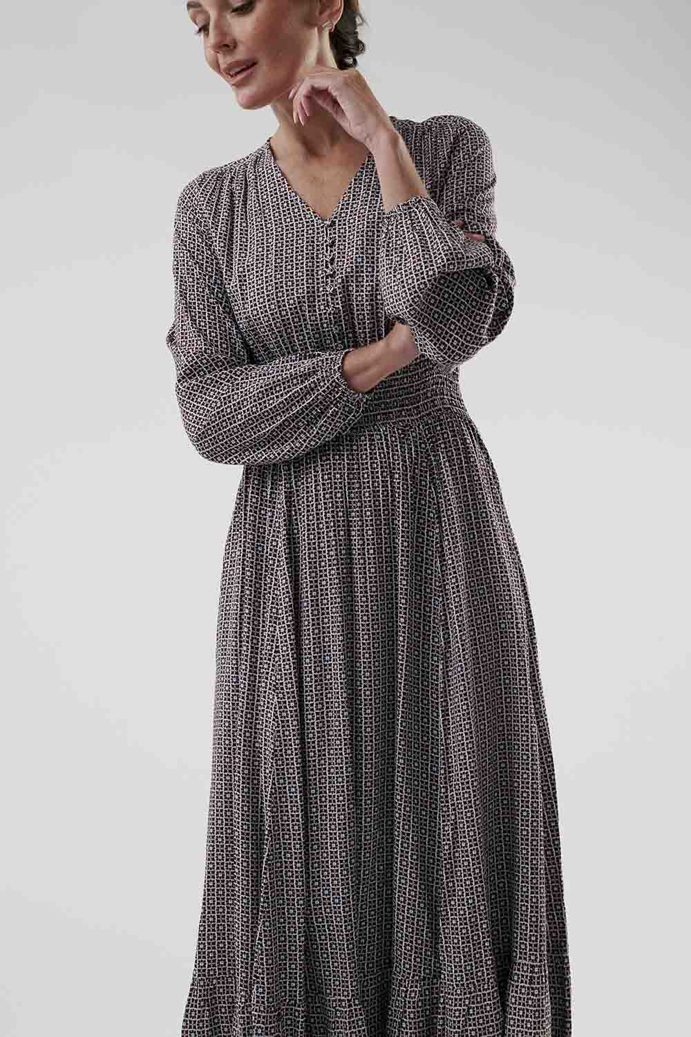 long-sleeve-smocking-waist-dress-sweet-salt-modest-clothing