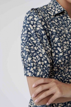 Scarlett - Dress Wide Waist Band Button Down