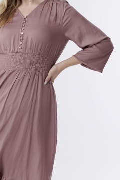 Chloe - Dress V-Neck Puffed Long Sleeve