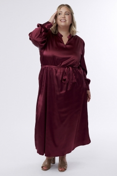 Evelyn - Dress Waist Tie Long Sleeve