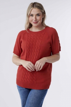 Ella - Top Sweater Short Raglan Sleeve