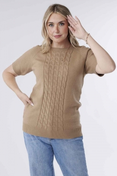 Ella - Top Sweater Short Raglan Sleeve