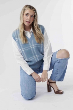 Daphne - Top V Neck Sweater