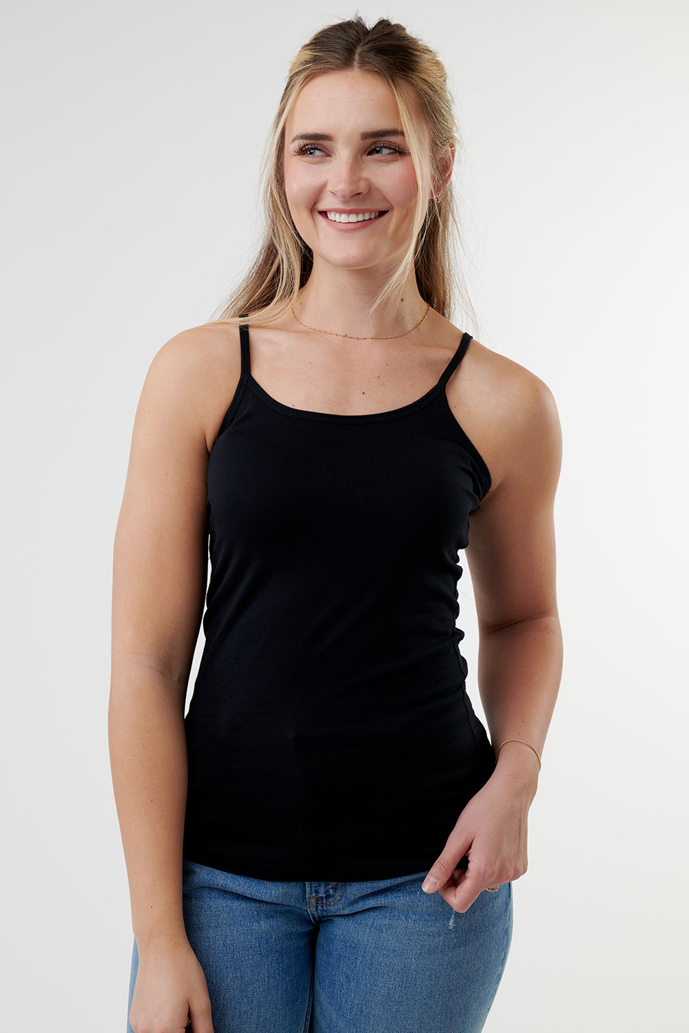 【スーパーセール】 Ultimate Black Camisole Layering トップス