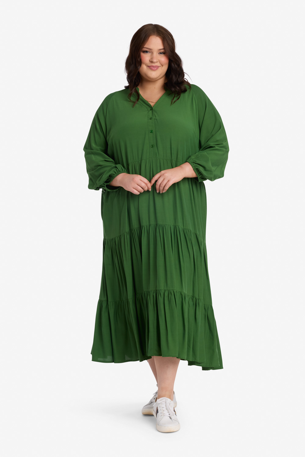 knee length dresses for ladies Lovaan Women's Adeline Dress – Saint Bernard main image 1