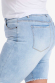 Frayed Hem Bermuda Shorts